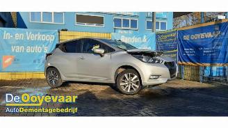 Vrakbiler auto Nissan Micra Micra (K14), Hatchback, 2016 / 2025 0.9 IG-T 12V 2018/3