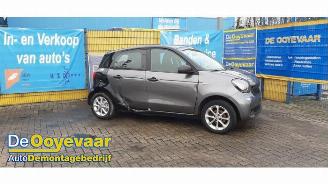 Uttjänta bilar auto Smart Forfour Forfour (453), Hatchback 5-drs, 2014 1.0 12V 2017/5