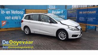 Auto da rottamare BMW 2-serie 2 serie Gran Tourer (F46), MPV, 2014 218i 1.5 TwinPower Turbo 12V 2017/5