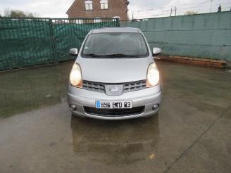 Damaged car Nissan Note  2007/12