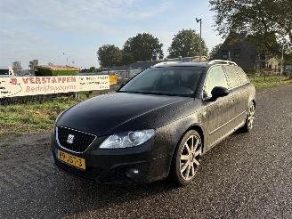 Voiture accidenté Seat Exeo ST 2.0 TDI 105 KW leer, navigatie, airco enz 2009/9