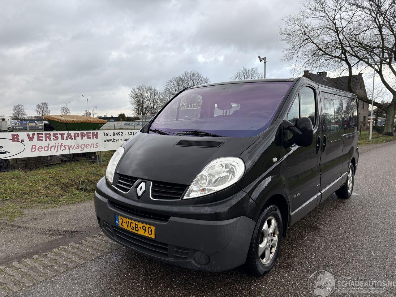 Renault Trafic 2.5 DCI L2/H1 DUBBELE CABINE, 107KW, AIRCO, NAVIGATIE ENZ