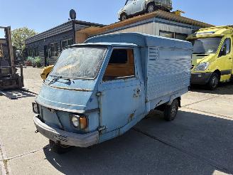 Unfall Kfz Microcar Piaggio  VESPA APECAR P2 VOOR DECORATIE 1979/1