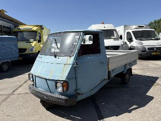 Unfall Kfz Microcar Piaggio  VESPA APECAR P2 VOOR DECORATIE 1979/1