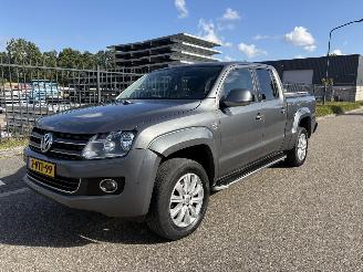 uszkodzony samochody ciężarowe Volkswagen Amarok 2.0 TDI 4Motion DC Lang Highline 4x4, 4wd, airco, navigatie enz 2012/3