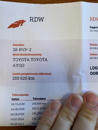 Toyota Aygo 1.0 5 deurs, airco picture 26