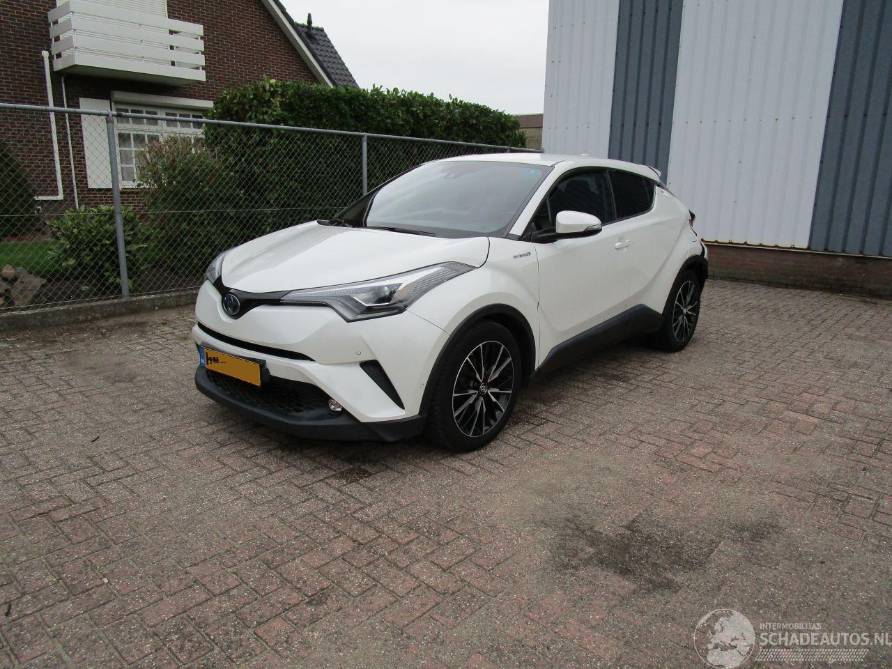 Toyota C-HR 1.8 Hybride Bi-Tone Leder Navi Parelmoer Wit