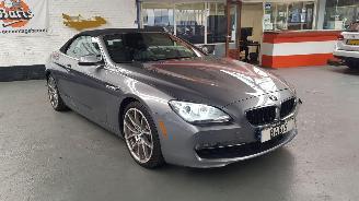 uszkodzony samochody osobowe BMW 6-serie 650i V8 32V CABRIO  BENZ AUT 4.395CC 300KW 408PK 2011/6