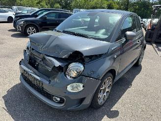 krockskadad bil auto Fiat 500 1.0 Hybrid Sport 2022/1
