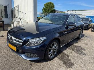 krockskadad bil auto Mercedes C-klasse Estate 200 AUTOMAAT CDI Business Solution 2017/10