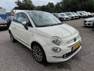damaged passenger cars Fiat 500 0.9 TwinAir Turbo Lounge 2017/8