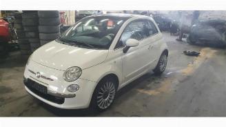 Vrakbiler auto Fiat 500 500 (312), Hatchback, 2007 1.2 69 2011/2