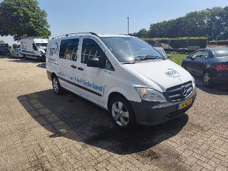 skadebil bedrijf Mercedes Vito 110 CDI DUBBELECABINE LANG AIRCO !!! 2014/3