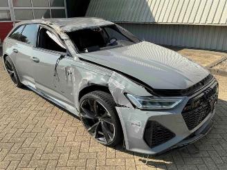 Démontage voiture Audi Rs6 RS 6 Avant (C8), Combi, 2019 4.0 V8 TFSI Mild Hybrid 32V 2020/10