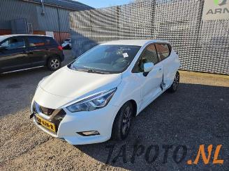 Coche siniestrado Nissan Micra Micra (K14), Hatchback, 2016 / 2025 0.9 IG-T 12V 2018/6