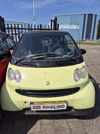 Auto da rottamare Smart Fortwo Coupé (450.3) Hatchback 3-drs 0.7 (M160.920) [45kW] 5-BAK 2005/1
