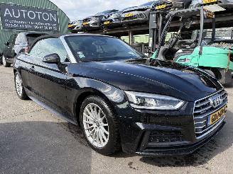 krockskadad bil auto Audi A5 2.0 TFSI 185KW Autom. Quattro S-Line Cabriolet Leer Led Xenon 2018/2