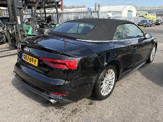 krockskadad bil auto Audi A5 2.0 TFSI 185KW Autom. Quattro S-Line Cabriolet Leer Led Xenon 2018/2
