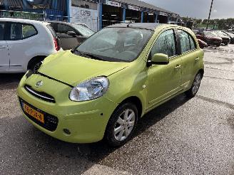 škoda osobní automobily Nissan Micra 1.2 59KW Clima Navi Pano Keyless 5-Drs NAP 2011/2