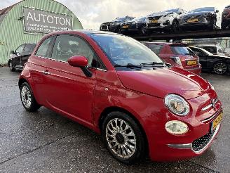 Coche accidentado Fiat 500 0.9 Twinair 59KW Turbo Navi Clima Pano Lounge NAP 2016/2