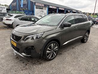 krockskadad bil auto Peugeot 5008 1.2 96KW GT-Line Pano Navi Clima 7-Pers Camera Led Xenon NAP 2018/1