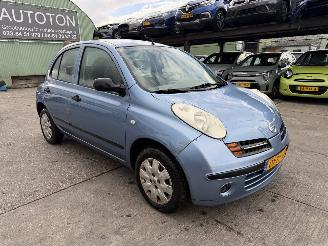 krockskadad bil auto Nissan Micra 1.2 48KW Airco 5-Drs Visia NAP 2006/12