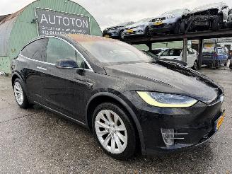 krockskadad bil auto Tesla Model X 100D 307KW Clima Navi Pano AWD NAP 2017/12