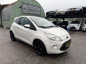 Coche accidentado Ford Ka 1.2 51KW Titanium X Leer Airco Start Stop NAP 2012/6