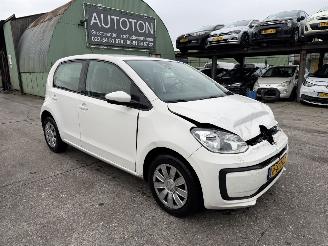 krockskadad bil auto Volkswagen Up! 1.0 44KW Airco 5-Drs Bleumotion NAP 2020/1