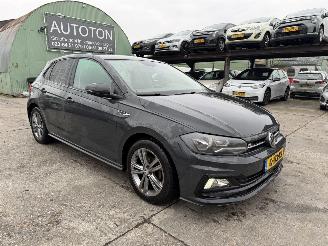 krockskadad bil auto Volkswagen Polo 1.0 TSI 70KW DSG R-Line Clima Navi Led 5-Drs Highline 2020/1