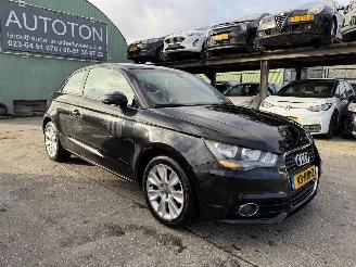 damaged passenger cars Audi A1 1.2 TFSI 63KW Navi Clima Ambition Pro Line Business NAP 2011/4
