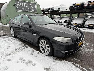 uszkodzony samochody osobowe BMW 5-serie 523I 150KW Autom. Clima Navi Xenon Leer High Executive NAP 2010/6