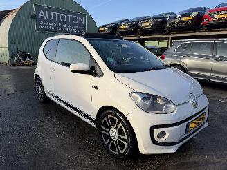Unfallwagen Volkswagen Up! 1.0 44KW High Up Pano Navi Airco Bleumotion NAP 2012/6