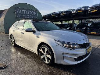 Schadeauto Kia Optima 1.7 CRDI 104KW Autom. Pano Clima Navi Led Xenon Camera Dynamicline NAP 2018/4