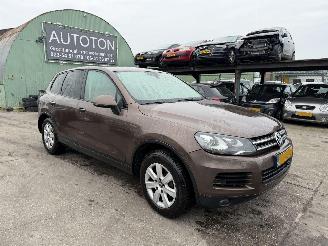 krockskadad bil auto Volkswagen Touareg 3.0 TDI 180KW Autom. Clima Navi Leer Led Highline NAP 2012/7
