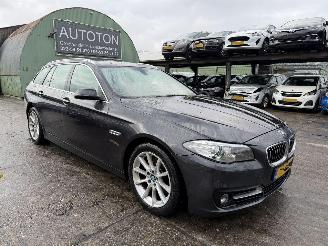 uszkodzony samochody osobowe BMW 5-serie 520i 135KW Autom. Clima Navi Led Xenon High Executive NAP 2016/2
