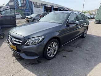 damaged passenger cars Mercedes C-klasse 350e Hybrid 155KW Autom. Clima Navi Led Xenon Burmester 2015/12
