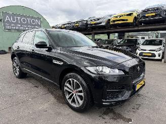 Schadeauto Jaguar F-Pace 2.0T 184KW Autom. AWD Clima Navi Led Xenon Portfolio 2018/9