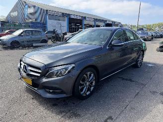 krockskadad bil auto Mercedes C-klasse 180 CDI 85KW Clima Navi Led Xenon Sedan NAP 2015/7