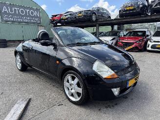 Schadeauto Ford StreetKa 1.6 70KW Airco Leer Cabrio First Edition 2003/2