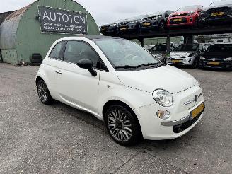 uszkodzony samochody osobowe Fiat 500C 0.9 59KW Twinair Turbo Cult Clima Led Xenon NAP 2015/6