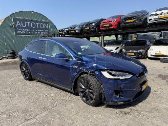 skadebil auto Tesla Model X 75D 245KW Base Clima Navi  NAP 2017/9