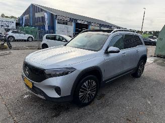 Coche accidentado Mercedes EQB 250+ 71kWh 140KW Pano Sfeerverlichting Clima Navi 7-Pers Business Line NAP 2024/11