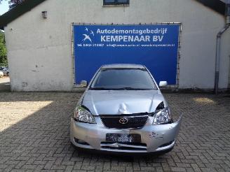 Auto da rottamare Toyota Corolla Corolla (E12) Hatchback 1.6 16V VVT-i (3ZZFE) [81kW]  (01-2002/12-2006=
) 2002