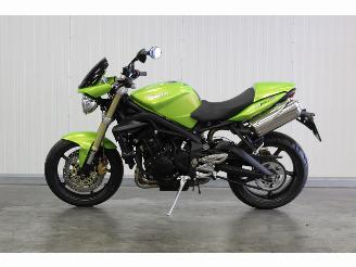 danneggiata motocicli Triumph Street Triple Lichte Rijdbare Schade 2008