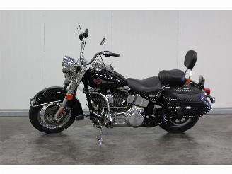 damaged motor cycles Harley-Davidson  FLSTCI Screaming Eagle II 2002