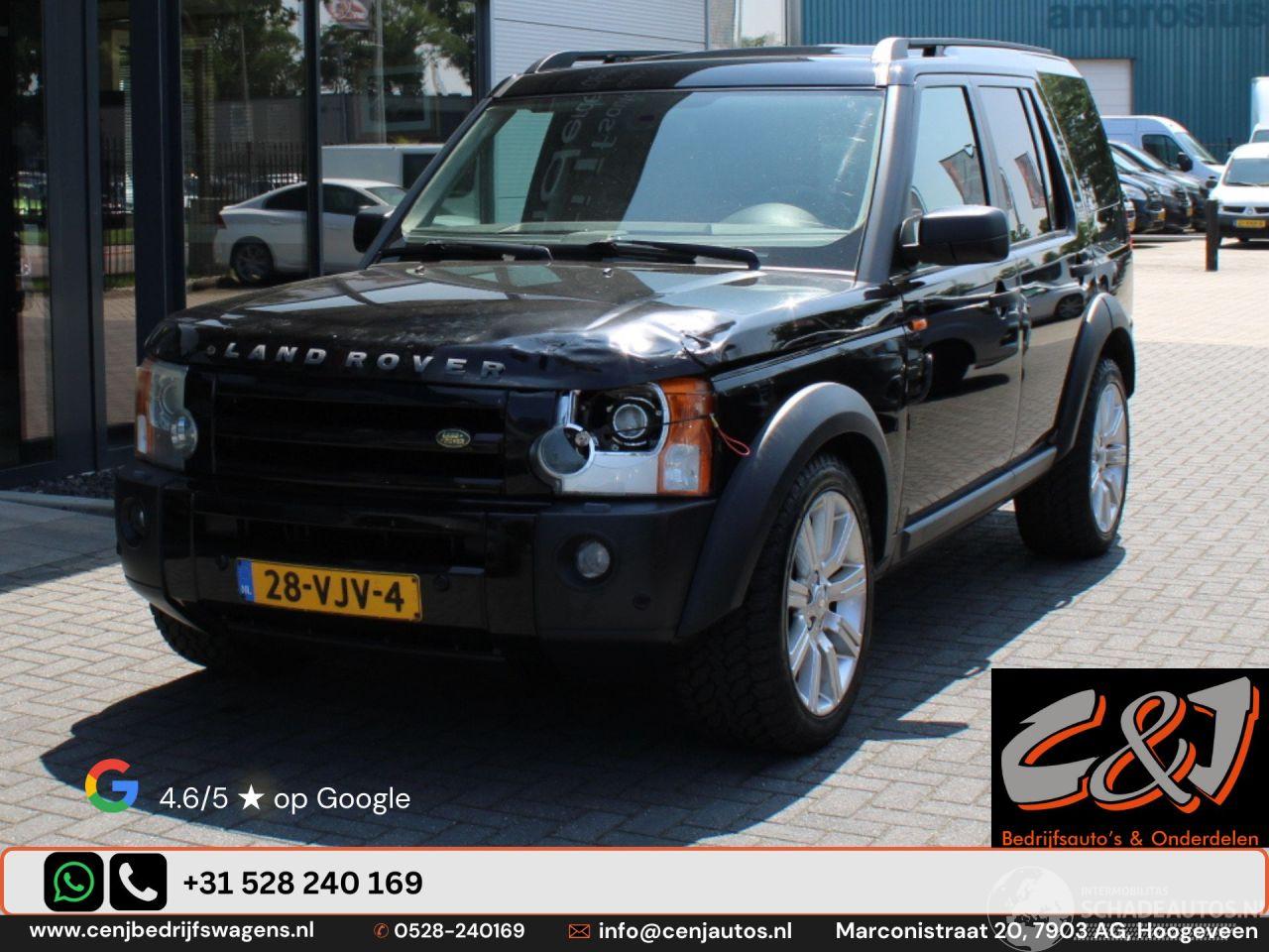 Landrover Discovery 3 2.7 TdV6 SE airco navi elek pakket grijs kenteken hse sport