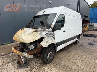 demontáž osobní automobily Mercedes Sprinter Sprinter 3,5t (907.6/910.6), Van, 2018 315 CDI 2.0 D RWD 2024/12