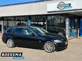 Coche accidentado BMW 3-serie 325xi 218PK High Exe 4X4 Leer Automaat Open-Dak Keylss Navigatie 2006/2
