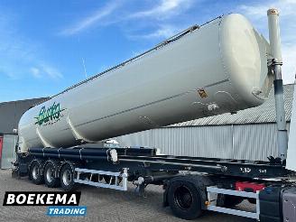 Vaurioauto  trailers LAG  O-3-TI Kipsilo 63000L 2022/6